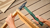 Bosch grøn ingeniørhammer med blød kofanger | 300 g - 1600a034gl