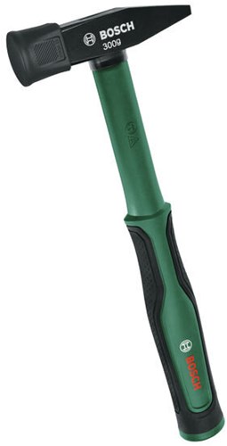 Bosch grøn ingeniørhammer med blød kofanger | 300 g - 1600a034gl