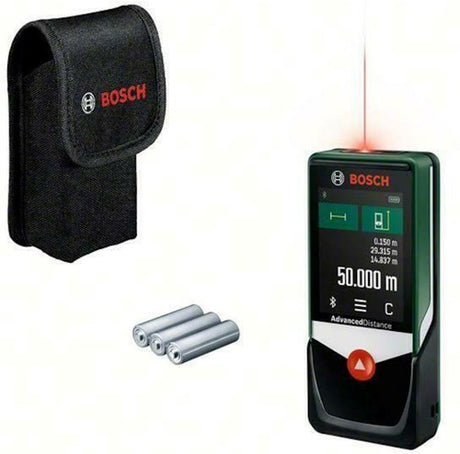 Bosch grøn laserafstandsmåler advancedistance 50c - 0603672202