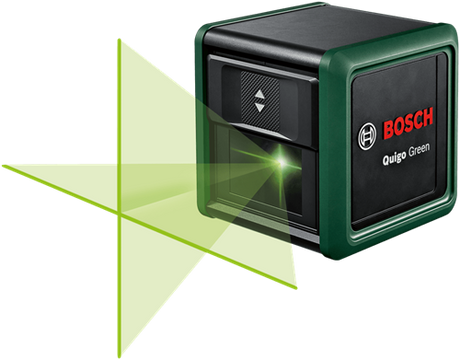 Bosch grøn quigo grøn | krydslinjelaser | 12m - 0603663c02