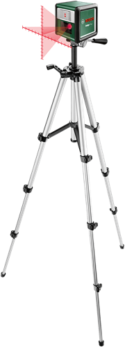 Bosch groen quigo plus kruislijnlaser | inclusief batterijen en statief - 06036636z0