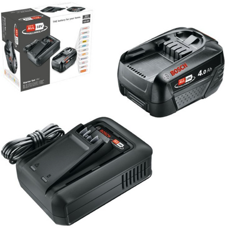 Bosch grønt startsæt 18v 1 x 18v 4ah + al18v-44 - 1600a031t6
