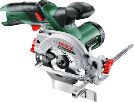 Bosch grøn universalcirc 12 mini håndrundsav | 12v | uden batterier og oplader - 06033c7003