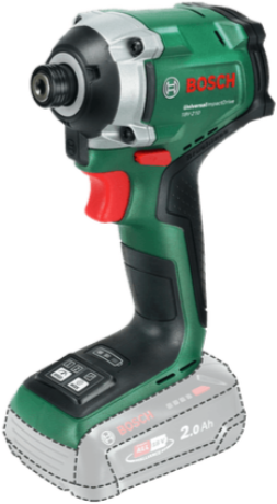 Imp bosch grøn universalactdrive 18v-210 akku slagnøgle | uden batteri og oplader - 06039e7000