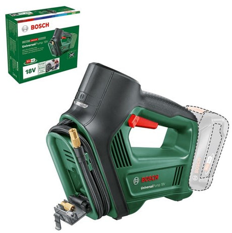 Bosch groen bosch universalpump 18v compressor - zonder 18 v accu en lader