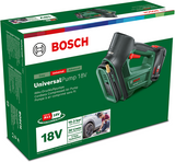 Bosch grøn bosch universalpumpe 18v kompressor - 10,3 bar - med 18 v batteri og oplader