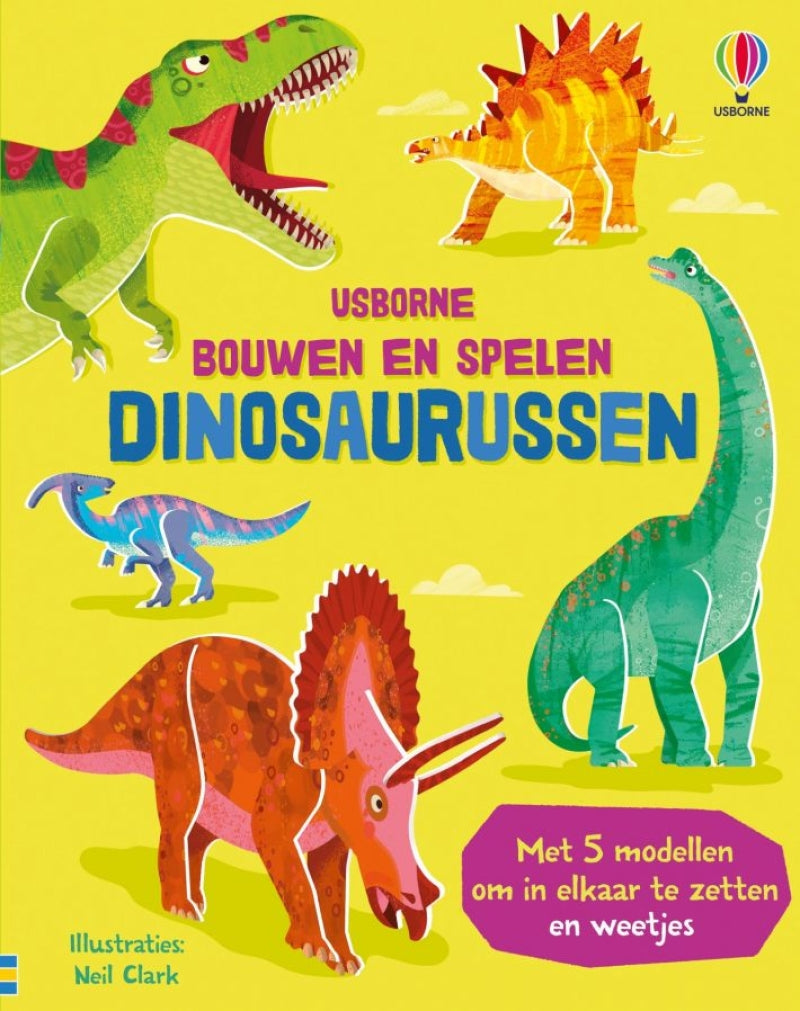 Usborne bygge og lege - dinosaurer