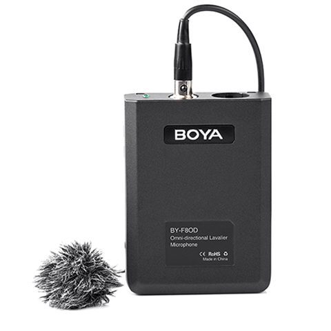 Boya Professional Lavalier Microphone By-F8OD Omni-directional