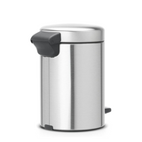 Brabantia newicon pedalspand 3l mat stål