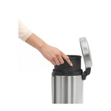Brabantia newicon pedalspand 3l mat stål
