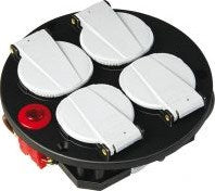 Brennerstuhl fatningsindsats 4-vejs IP20 230v 16a termostat med kontrollys - 1081080