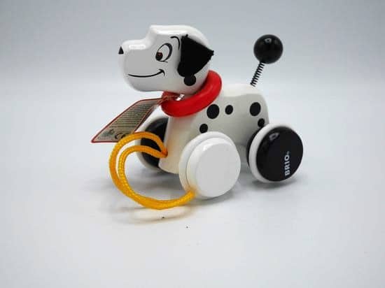 Oku dalmatisk trætrækfigur Brio pr. stk