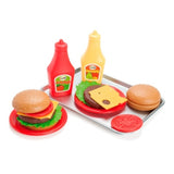 Dantoy hamburger sandwich legesæt (17 dele)