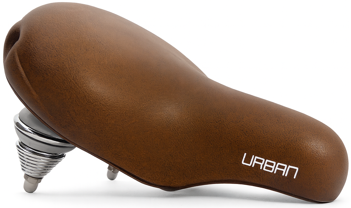 Cykel Saddle Urban XL - Matt mørkebrun