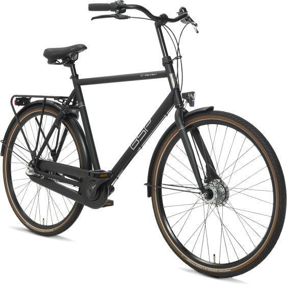 BSP O-SEVEN 28 tommer 61 cm MEN 7V RULLERBRAKE Sort