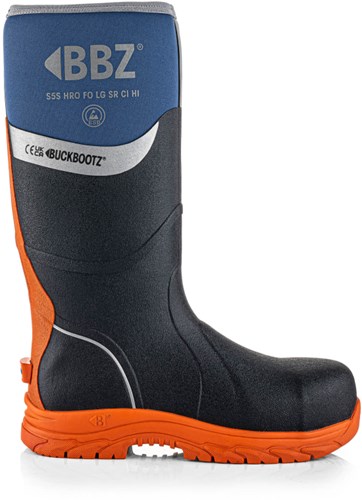 Buckbootz neopreen werklaars bbz6000 s5s blauw | blauw | maat 46 - 5055138027387