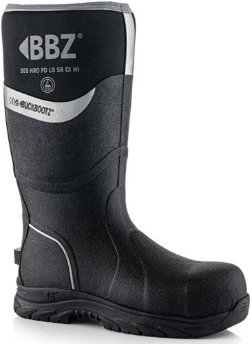 Buckbootz neopreen werklaars bbz6000 s5s zwart | zwart | maat 40 - 5055138027219