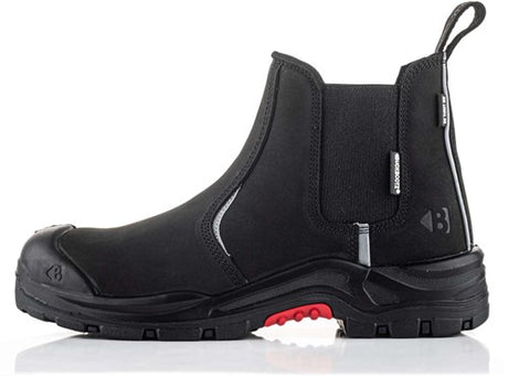 Buckbootz werkschoen nubuckz instapper nkz101blk s3s 2.0 | zwart | maat 44 - 5055138022979