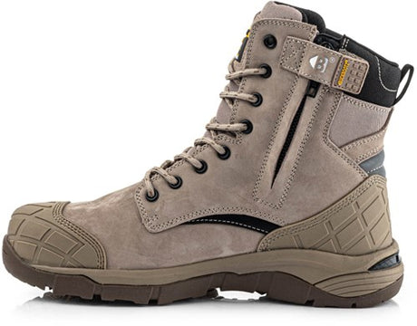Buckbootz werkschoen tradez blastz hoog s7s | grijs | maat 42 - 5055138025246