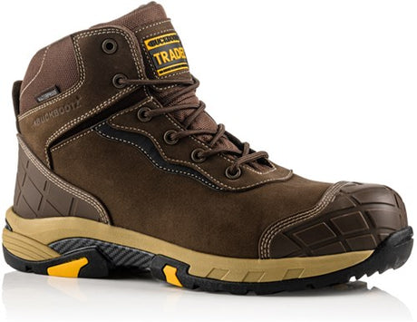 Buckbootz werkschoen tradez blitz s3 bruin | bruin | maat 43 - 00.176.113.43