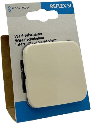Busch jaeger creme skiftekontakt + vippe - 4695020