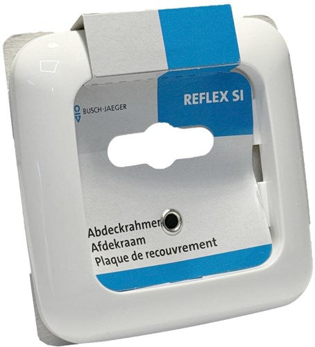 Busch jaeger hvid 1-fold dækramme - 4695600