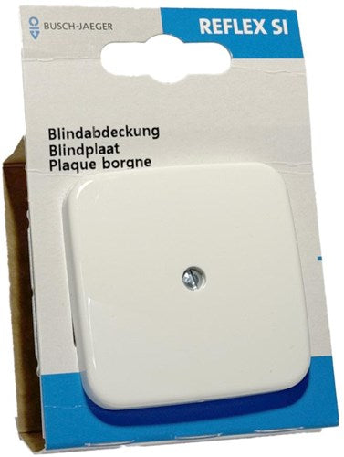Busch jaeger hvid blindplade - 4695560