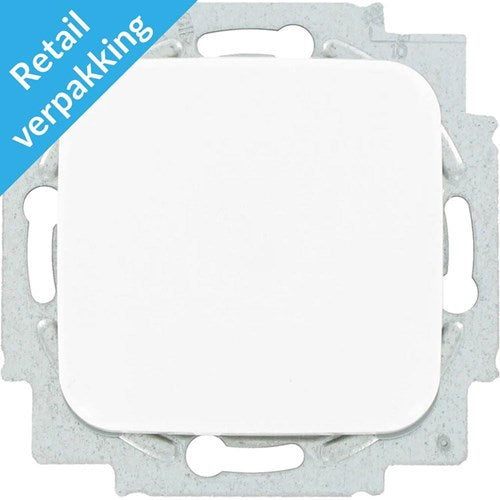 Busch jaeger hvid skiftekontakt + vippe - 4695520
