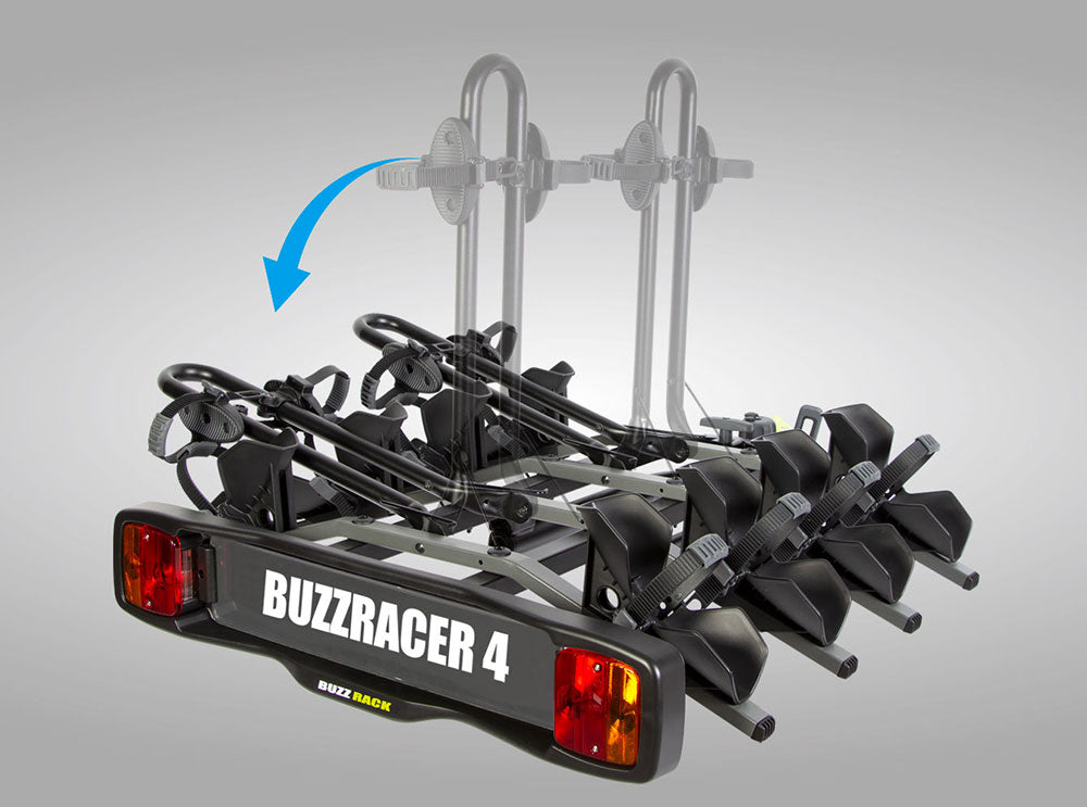 Buzzrack buzzracer 4 - cykelstativ