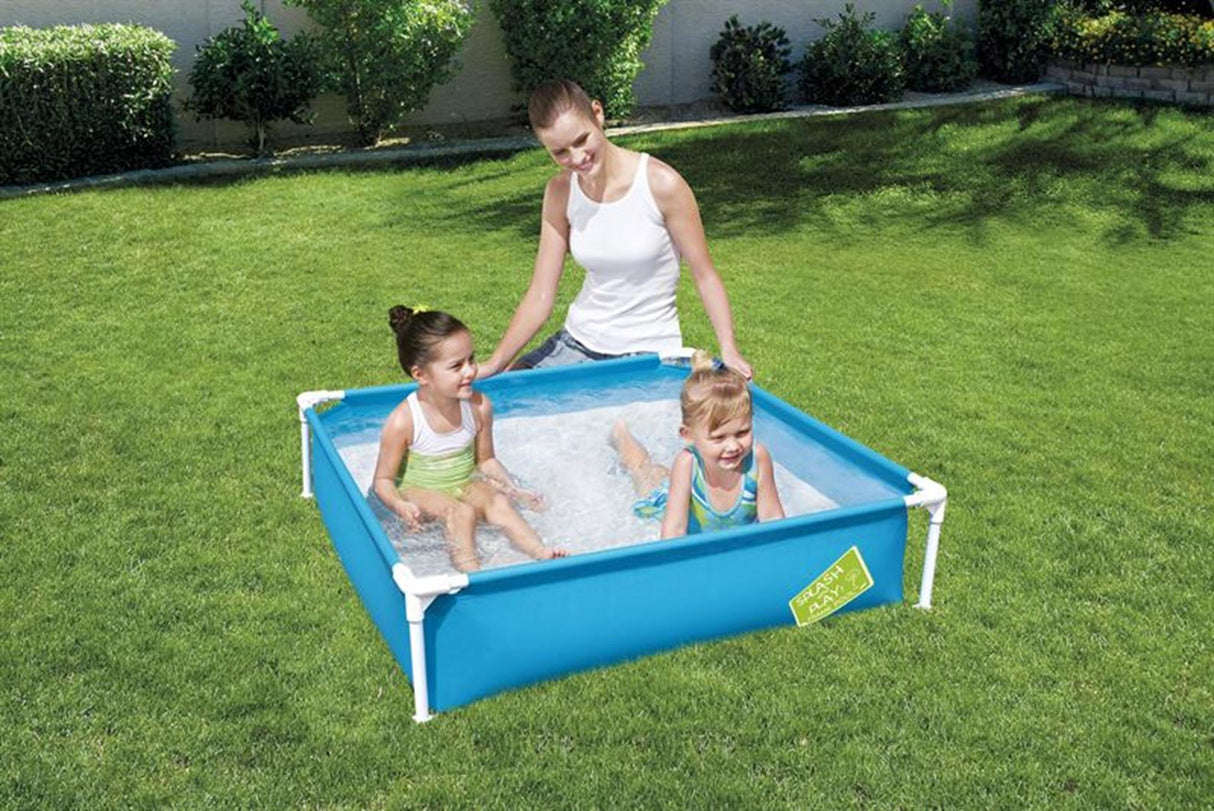 Bestway swimmingpool 1,22m x 1,22m x 30,5cm min første ramme pool
