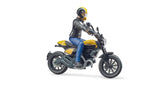 Bruder bworld scrambler ducati med spillefigur