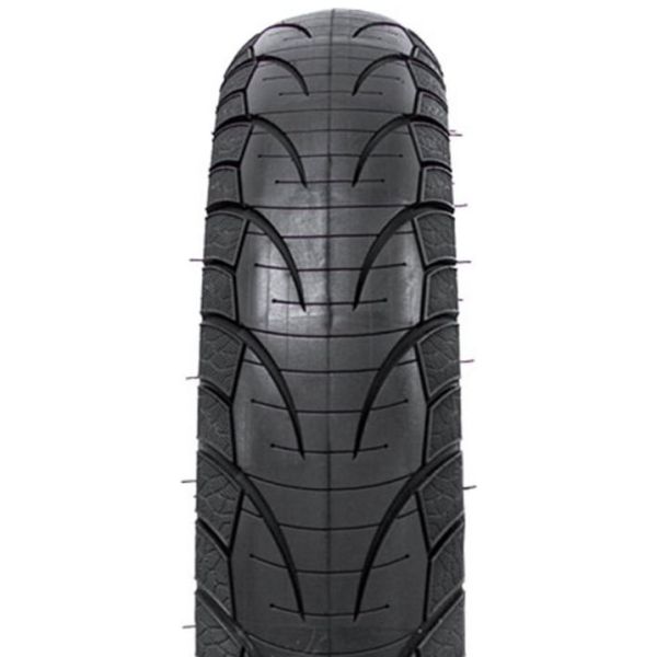 Edge dæk fatbike fat road protect 20 x 4,00 100-406mm - sort