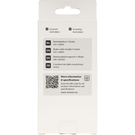 Rema tip top nederland b.v. simson remkabelbuis v-brake inclusief rubber