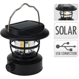Redcliffs campinglampe genopladelig solcelle-USB