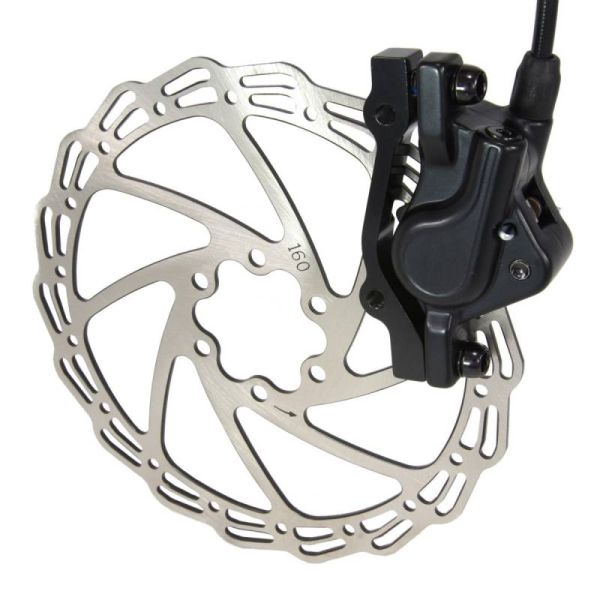 Hydraulisk bremsesæt (til + bag) SACCON DH54 inkl. Bremseskiver og rør