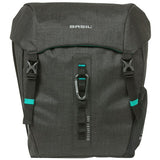 Basild Discovery365d Double Bicycle Bag Black Melee