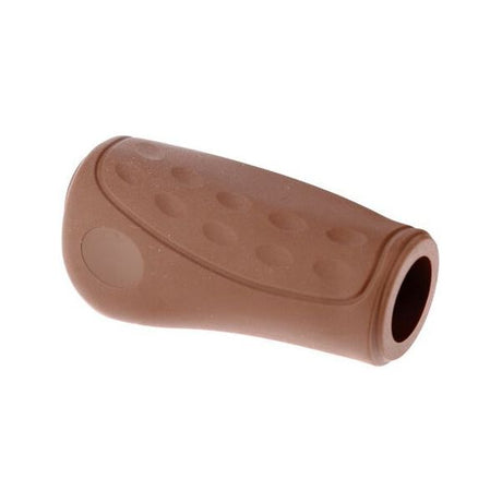 Westphal håndtag #436 ellipsis blødt greb 92mm ø23mm - brun (1 stykke)