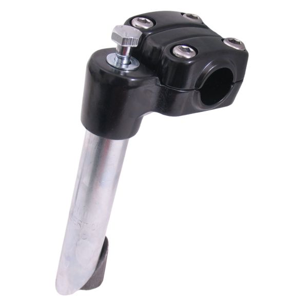 Stamkant BMX 22,2 mm - sort