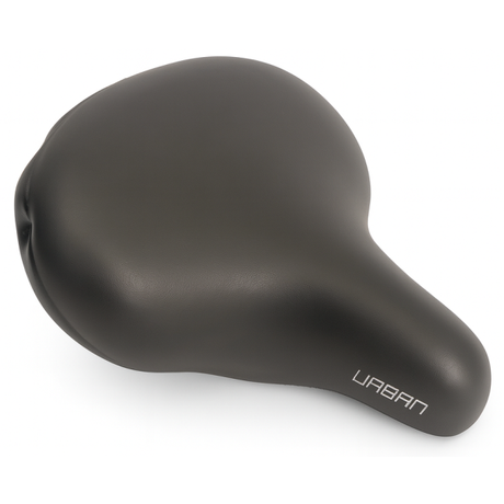 Edge Bicycle Saddle Urban XL - Sort (på kort)