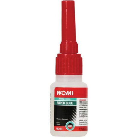 Womi w223 superlim – 20 g transparent – hurtigtørrende – stærk vedhæftning – multifunktionel reparationslim