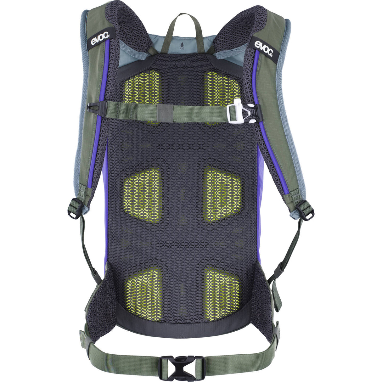 Evoc - stage 6 stål - violet - mørk oliven 6l
