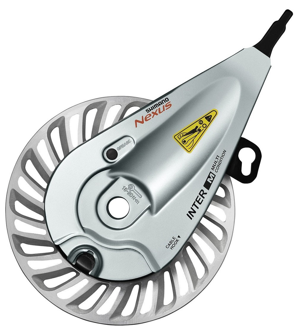 Shimano Rollerbrake til e-cykel ekstra bremsekraft BR-C6000