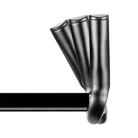 Lille sportsstyring einde - sort, 13 cm, justerbar, 156 g