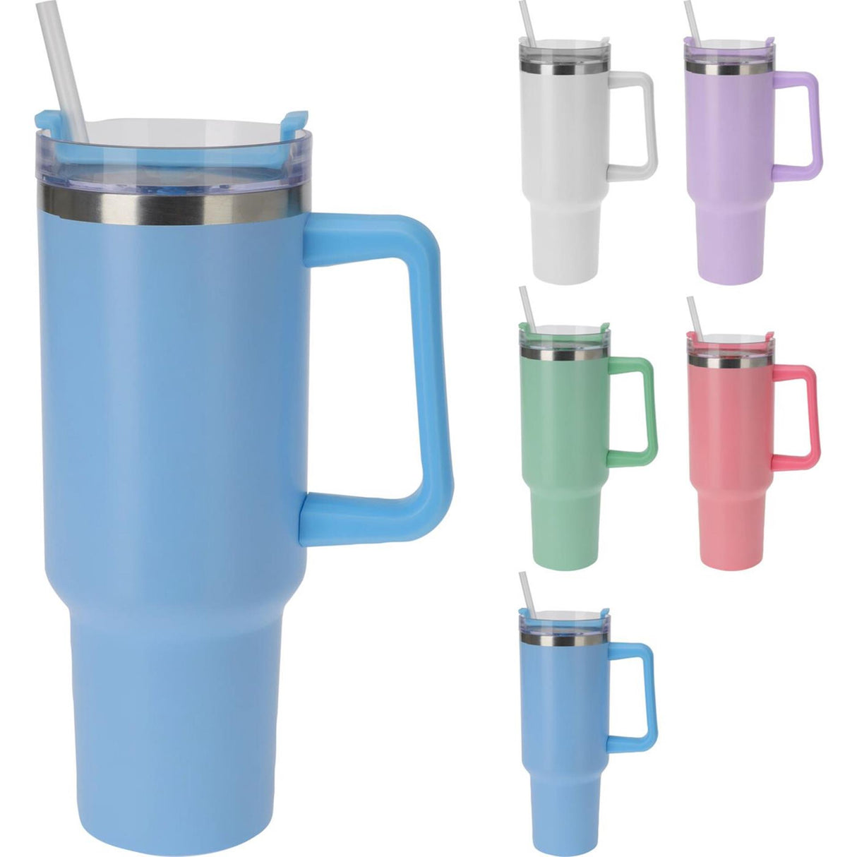 Excellent houseware isoleerbeker rvs 1200ml 5ass