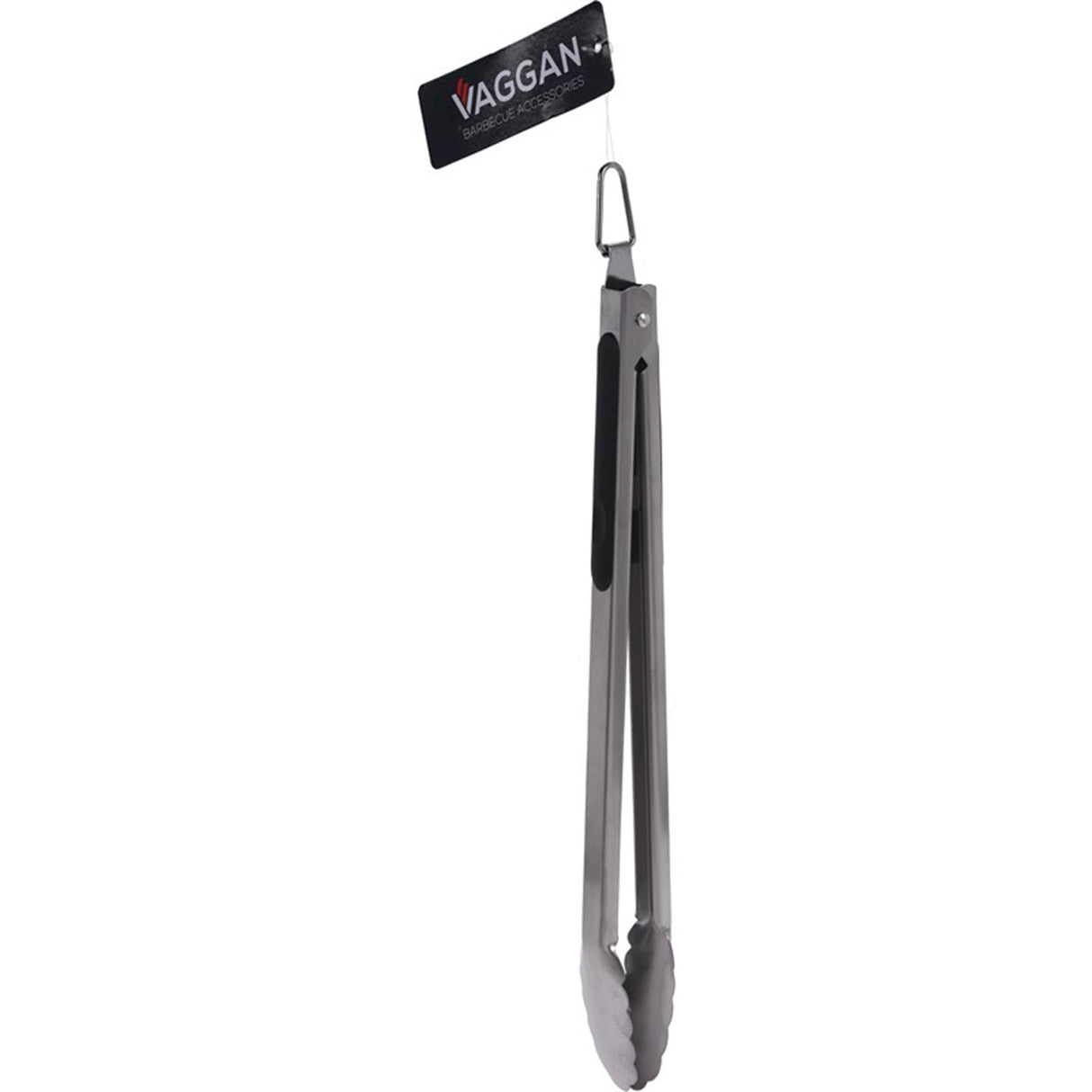 BBQ grilltang i rustfrit stål 40x2,5cm