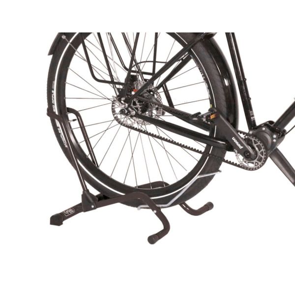 Cyclus tools cykelstativ display stativ cykel til 26 ~ 29 hjul - sort