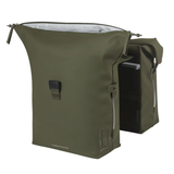Basil dobbelt cykeltaske soho nordlicht mik 41 liter 15 x 31 x 38 cm - mosgrøn