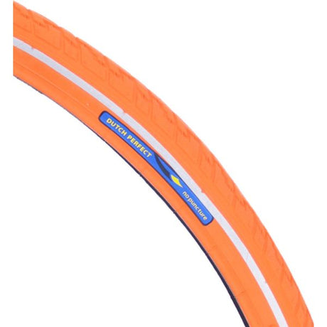 Hollandsk perfekt dæk 28 x 1,40 40-622 mm anti-punktur - orange med refleks