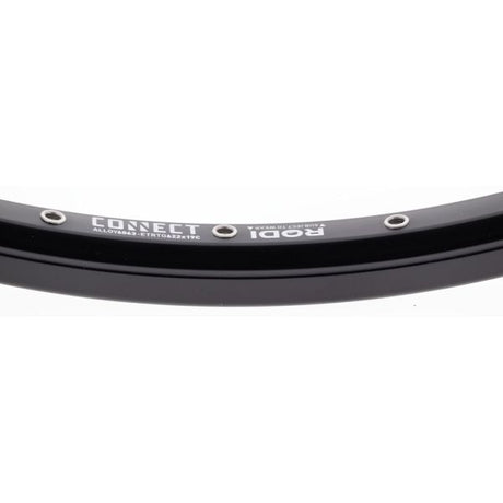 Rodi velg connect 622x19 36-gaats 14g frans ventiel - zwart disc