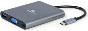 Enzo cablexpert USB-C 6-i-1 multiadapter USB-C dock 6-vejs - 9530506